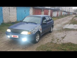2007 Lada (ВАЗ) 2114, синий, 100000 рублей, вид 3