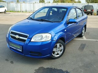 2007 Chevrolet Aveo I Рестайлинг, синий, 220000 рублей, вид 1