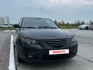 2008 Mazda 3 I (BK) Рестайлинг, чёрный, 660000 рублей, вид 2