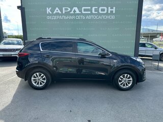 2019 Kia Sportage IV Рестайлинг, чёрный, 1840000 рублей, вид 4