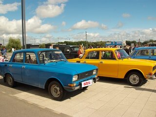1988 Москвич 2140, синий, 169999 рублей, вид 2