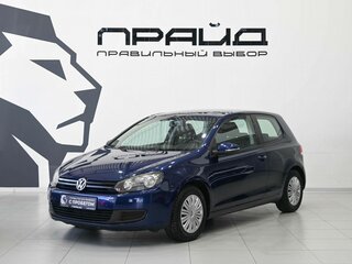 2012 Volkswagen Golf VI, синий, 680000 рублей, вид 1