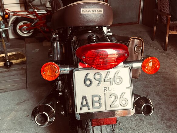 2006 Kawasaki W 650, зелёный, 640000 рублей - вид 2