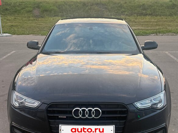 2014 Audi A5 I (8T) Рестайлинг, чёрный, 2300000 рублей
