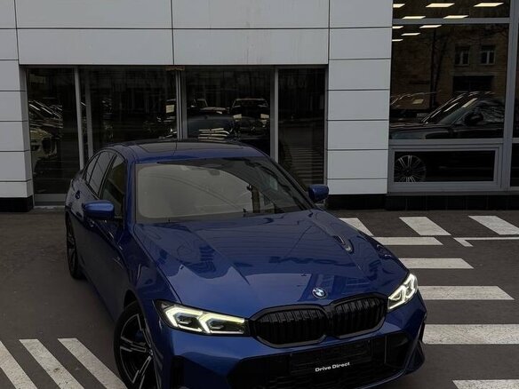 2022 BMW 3 серии 320i VII (G2x) Рестайлинг, синий - вид 4