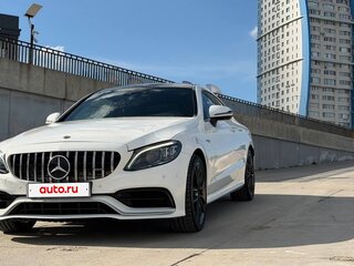 2020 Mercedes-Benz C-Класс AMG 43 AMG IV (W205) Рестайлинг, белый, 4499000 рублей, вид 4