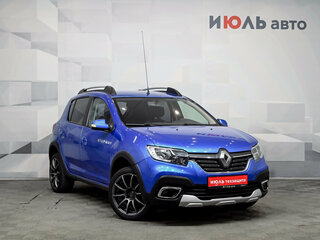 2021 Renault Sandero Stepway II Рестайлинг, синий, 970000 рублей, вид 3