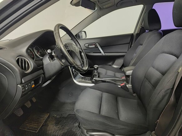 2007 Mazda 6 I (GG) Рестайлинг, чёрный, 381850 рублей - вид 15