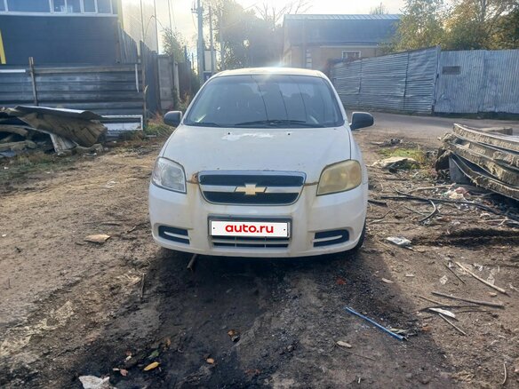 2011 Chevrolet Aveo I Рестайлинг, белый