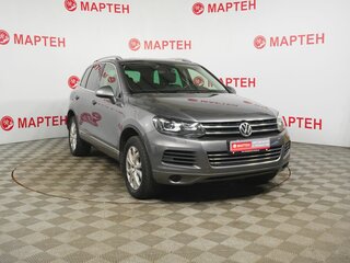 2013 Volkswagen Touareg II, серый, 1777000 рублей, вид 3