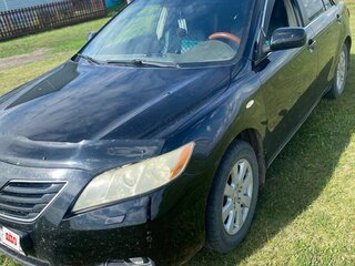 2008 Toyota Camry VI (XV40), чёрный, 950000 рублей, вид 1