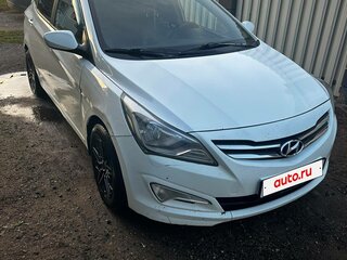 2014 Hyundai Solaris I Рестайлинг, белый, 750000 рублей, вид 2