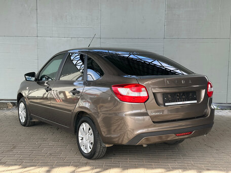 2019 Lada (ВАЗ) Granta I Рестайлинг, коричневый, 620000 рублей, вид 5
