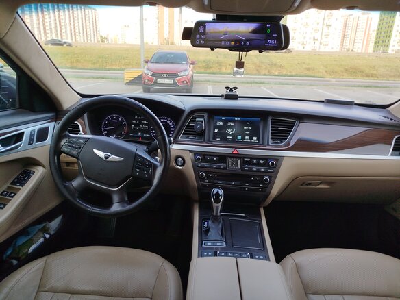 2014 Hyundai Genesis II, серый, 1750000 рублей - вид 12