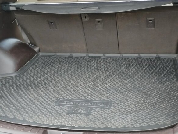 2016 Hyundai Santa Fe III Рестайлинг, синий, 2100000 рублей - вид 17