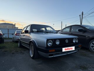 1990 Volkswagen Golf II, серебристый, 250000 рублей, вид 3