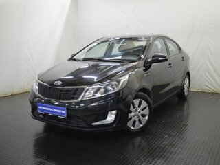 2013 Kia Rio 4-speed III, чёрный, 714000 рублей, вид 1