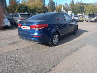 2016 Kia Rio III Рестайлинг, синий, 598000 рублей, вид 5