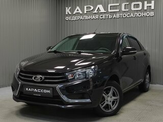 2018 Lada (ВАЗ) Vesta I, чёрный, 929000 рублей, вид 1