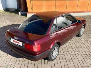 1991 Audi 80 V (B4), красный, 170000 рублей, вид 3