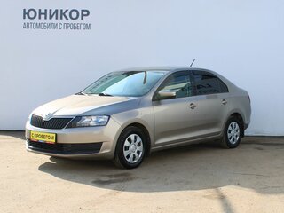 2018 Skoda Rapid I Рестайлинг, бежевый, 1219000 рублей, вид 1