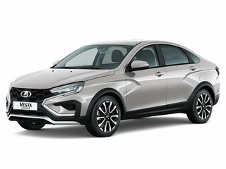 2026 Lada (ВАЗ) Vesta Cross I Рестайлинг (NG), серебристый, 2151000 рублей, вид 1