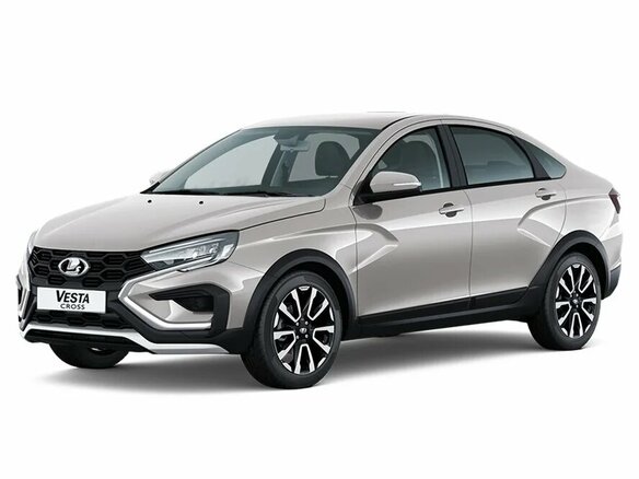 2026 Lada (ВАЗ) Vesta Cross I Рестайлинг (NG), серебристый, 2151000 рублей