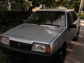 2002 Lada (ВАЗ) 21099, серебристый, 75000 рублей, вид 2