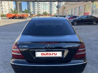 2003 Mercedes-Benz E-Класс 200 III (W211, S211), чёрный, 690000 рублей, вид 5