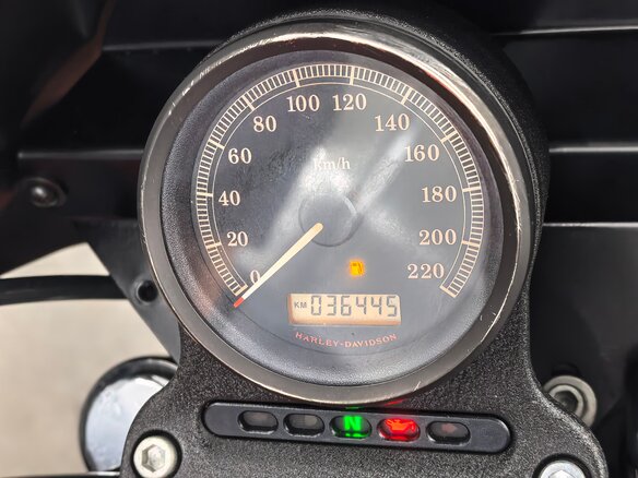 2008 Harley-Davidson Sportster 1200, оранжевый, 699000 рублей - вид 8
