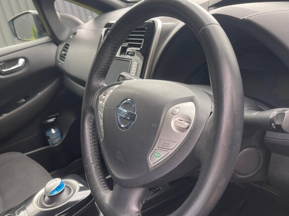 2016 Nissan Leaf 30kWh I (ZE0/AZE0), синий - вид 6