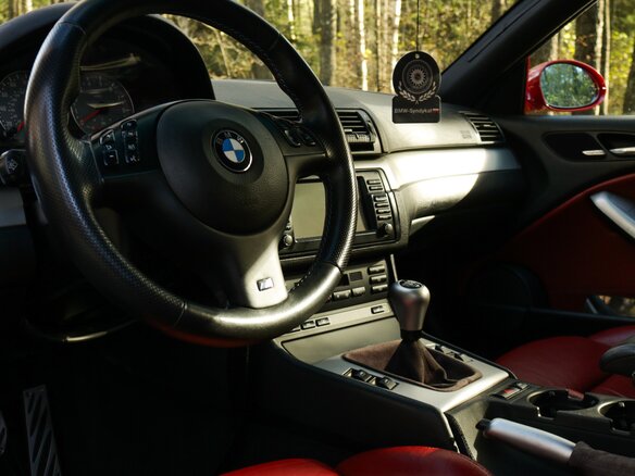 2002 BMW 3 серии 330i IV (E46), красный, 2000000 рублей - вид 7