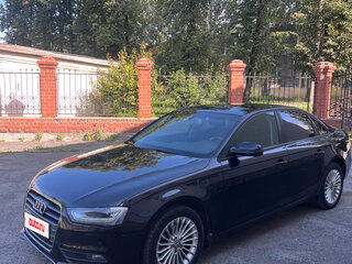 2014 Audi A4 IV (B8) Рестайлинг, чёрный, 1340000 рублей, вид 4
