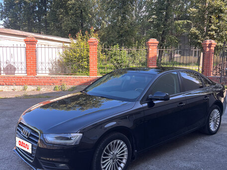 2014 Audi A4 IV (B8) Рестайлинг, чёрный, 1340000 рублей, вид 4
