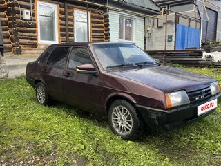 2000 Lada (ВАЗ) 21099, пурпурный, 160000 рублей, вид 3