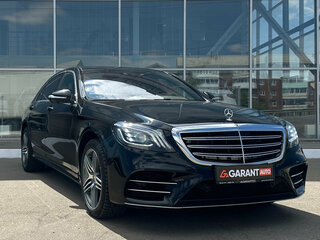 2019 Mercedes-Benz S-Класс 560 Long VI (W222, C217) Рестайлинг, чёрный, 6780000 рублей, вид 3