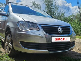 2008 Volkswagen Touran Cross I Рестайлинг, серебристый, 1000000 рублей, вид 4