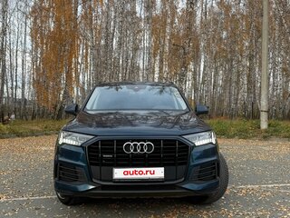 2021 Audi Q7 45 TDI II (4M) Рестайлинг, синий, 5999000 рублей, вид 2