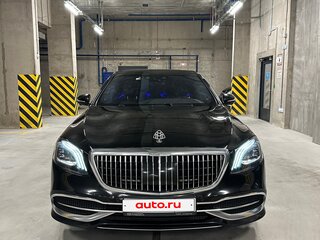 2019 Mercedes-Benz Maybach S-Класс 450 I (X222) Рестайлинг, чёрный, 6590000 рублей, вид 3