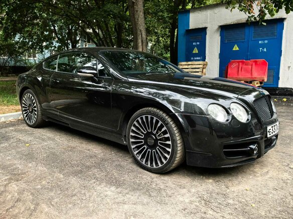2004 Bentley Continental GT I, чёрный, 2800000 рублей - вид 4