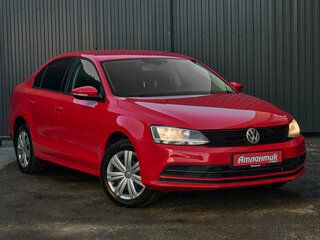2014 Volkswagen Jetta VI, красный, 1250000 рублей, вид 3