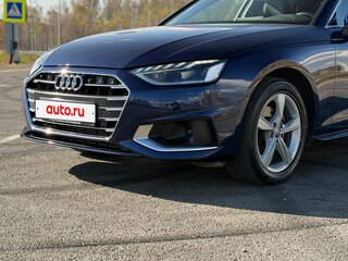 2020 Audi A4 40 TFSI V (B9) Рестайлинг, синий, 3350000 рублей, вид 3