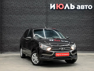 2019 Lada (ВАЗ) Granta I Рестайлинг, чёрный, 500000 рублей, вид 3