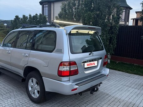 2007 Toyota Land Cruiser 100 Series Рестайлинг 2, серебристый, 4100000 рублей, вид 5