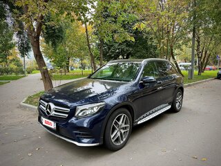 2018 Mercedes-Benz GLC 250 I (X253), синий, 3200000 рублей, вид 2