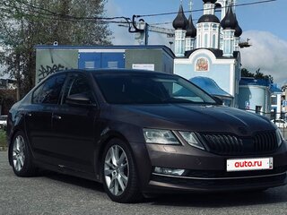 2018 Skoda Octavia III (A7) Рестайлинг, коричневый, 1550000 рублей, вид 2