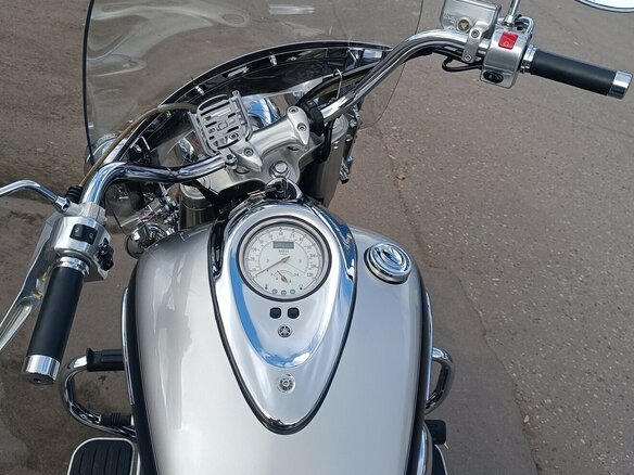 2007 Yamaha XV 1700 Road Star, серебристый, 695000 рублей - вид 1