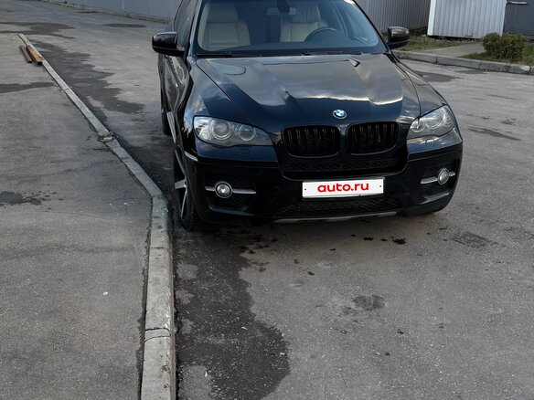 2010 BMW X6 30d I (E71), чёрный - вид 2