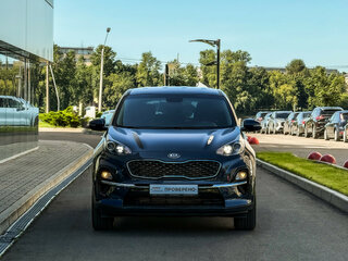 2019 Kia Sportage IV Рестайлинг, синий, 2060000 рублей, вид 4