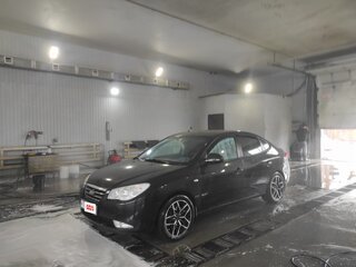 2007 Hyundai Elantra IV (HD), чёрный, 850000 рублей, вид 2